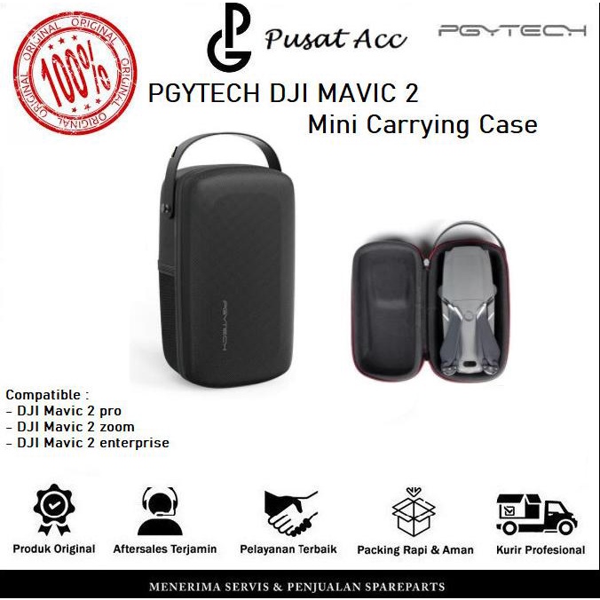 [ Promo ] Pgytech Dji Mavic 2 Mini Carrying Case / Pgytech Dji Mavic 2 Tas - Drone Kamera Dan Akseso