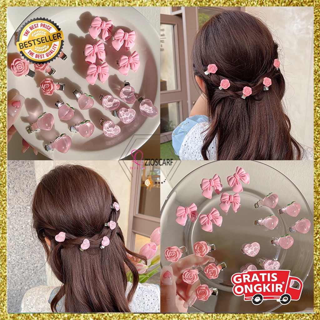 Jepit Rambut Korea Anak Perempuan Mini Aksesoris Rambut Lucu AK254