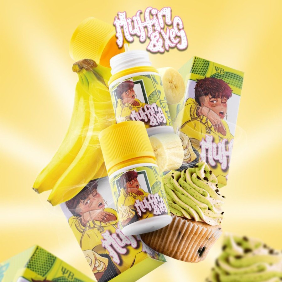 Liquid Muffin &amp; Xes V3 60ml | Muffin &amp; Xes Banana | Muffin Banana 60ml | Liquid Muffin Banana by Reza Arap | Muffin by YB Rap