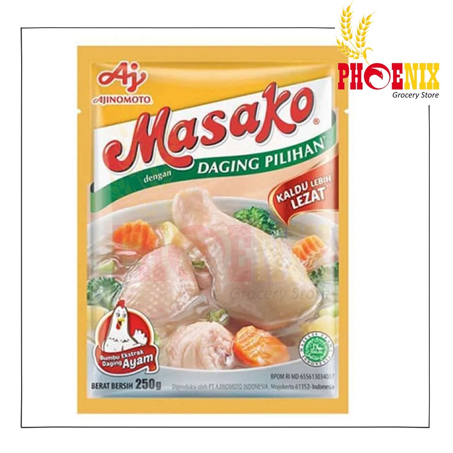 

Masako rasa ayam dan sapi 250 gram