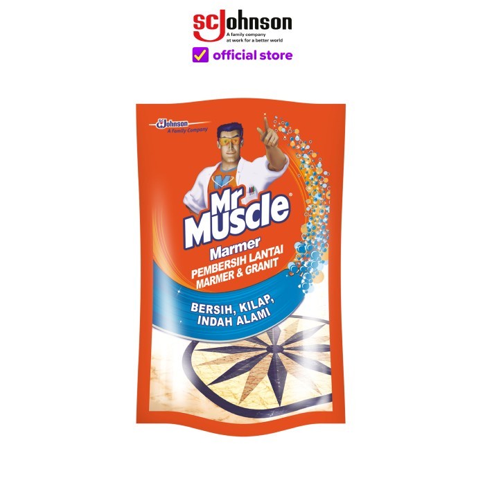 Mr Muscle Axi Marmer &amp; Granit Pouch Pembersih Lantai / dapur 720ml