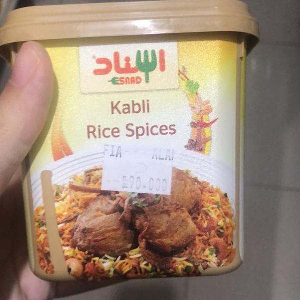 

GROSIR Bumbu Kabli rice spices Esnad / Bumbu Kebuli !