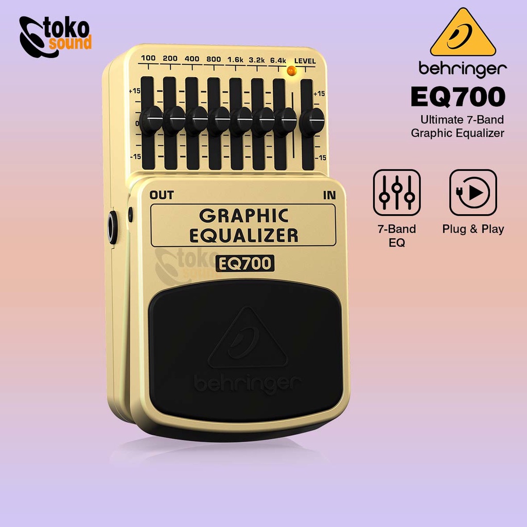 Behringer EQ700 Graphic Equalizer Pedal