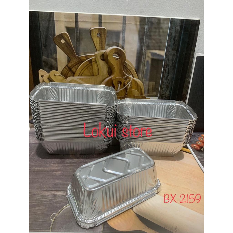 WADAH ALUMINIUM TRAY BX-2159 500ML  - WADAH ALUMINIUM FOIL TRAY BX 2159