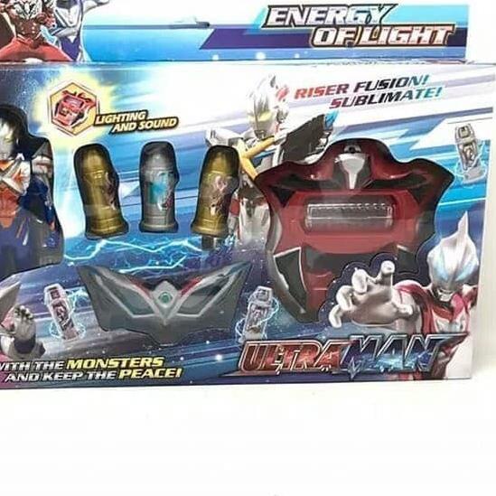 MAINAN ANAK ULTRAMAN GEED CAPSULE FUSION RISER SUBLIMATE TOPENG