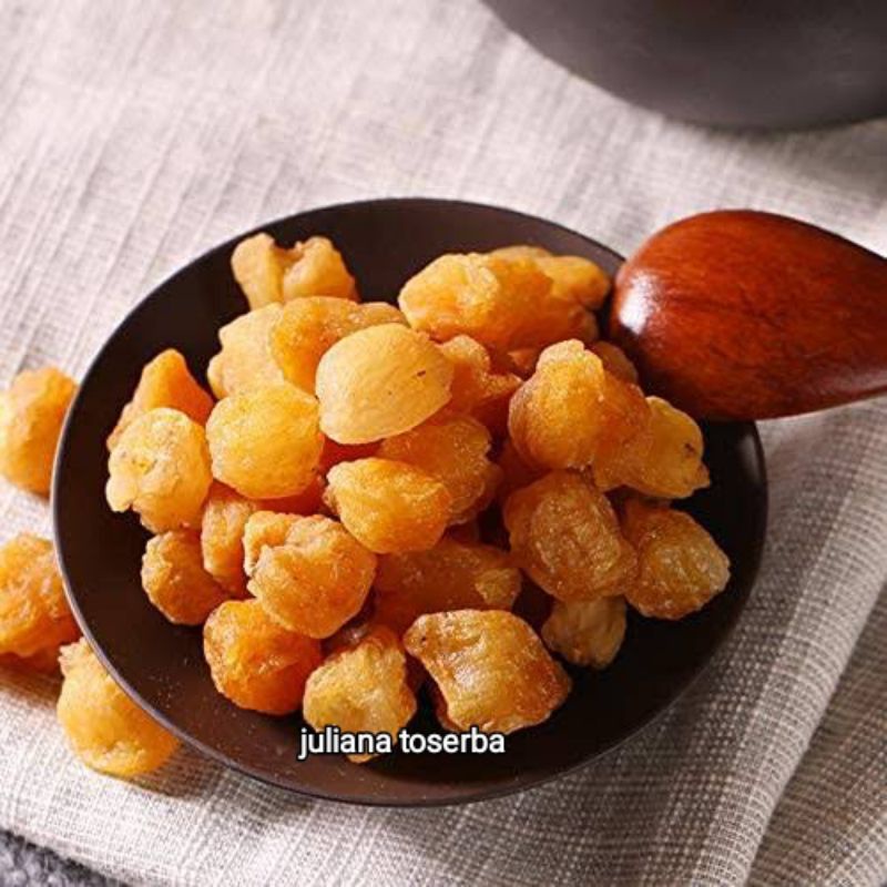 

Kelengkeng Kering Longan Beri Sugar Berry Thailand Beri Manis Segar Long Yan Rou 福龍眼肉 50 gram