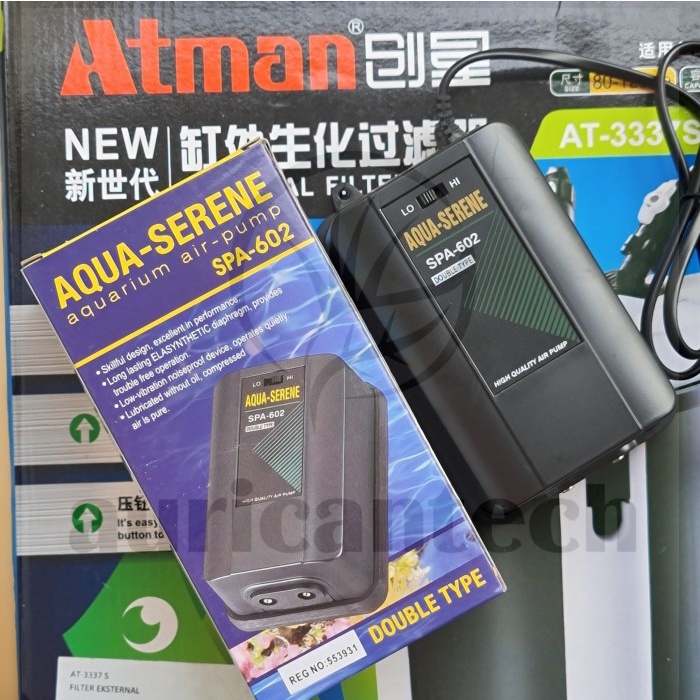 Aerator Airator Aquarium Aerator Usb Aerator Aquarium 2 Lubang Paket Lengkap Aerator Udara Aerator A