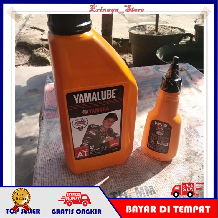 ORIGINAL Paket Oli Mesin Yamalube + Oil Gear Gardan Motor Yamaha Matic Mio Nmax Aerox Original Ori