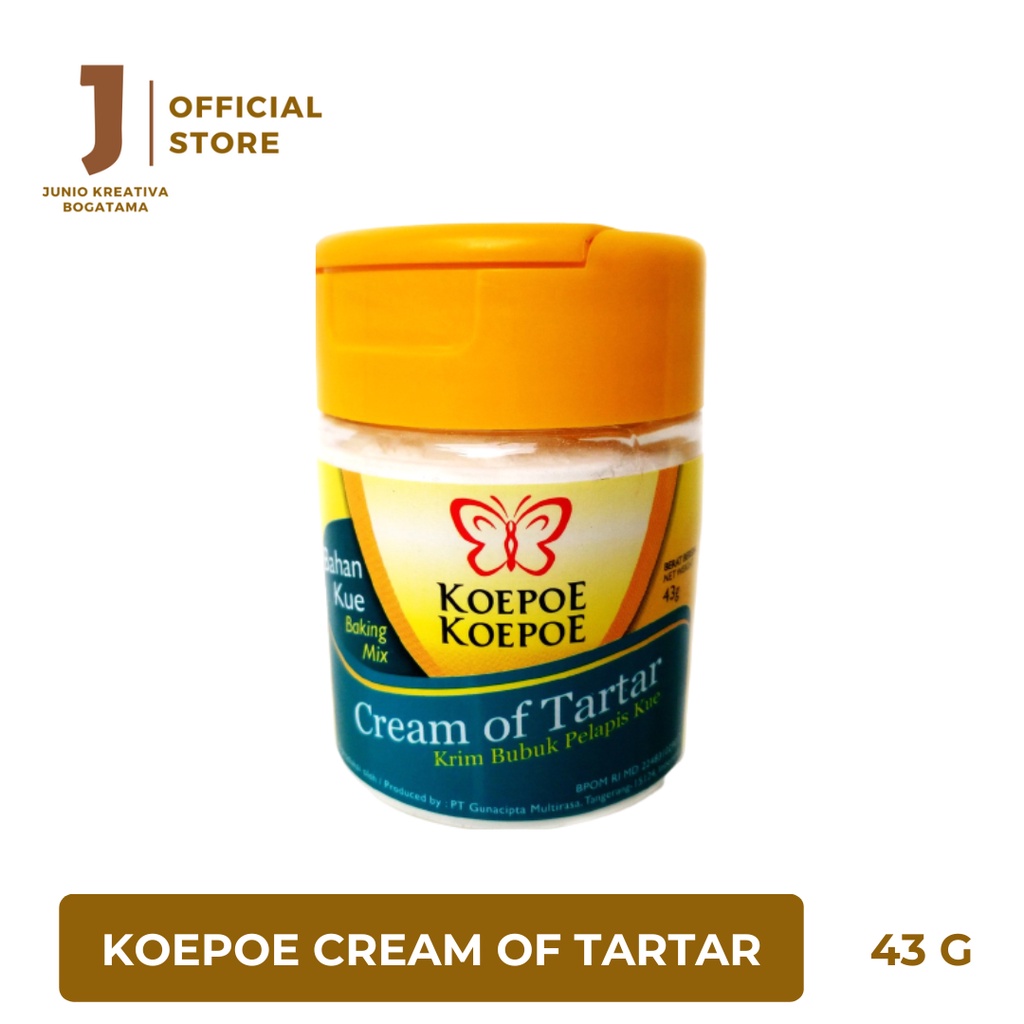 

Koepoe Cream Of Tartar COT 43 Gram