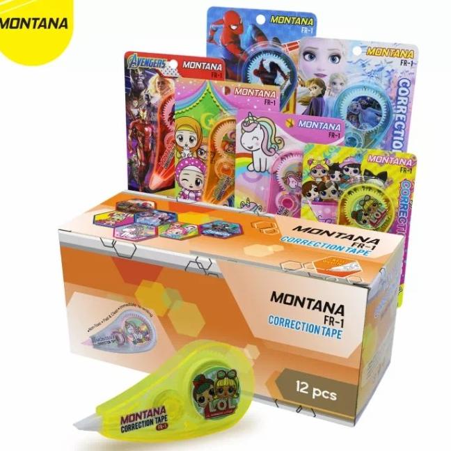 

Buruan serbu] Tip ex correction tape / tip ex kertas MONTANA