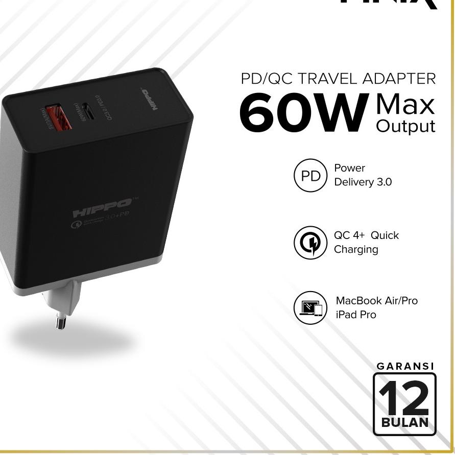 New Sale Hippo Elite Finix Adapter Charger 60 W