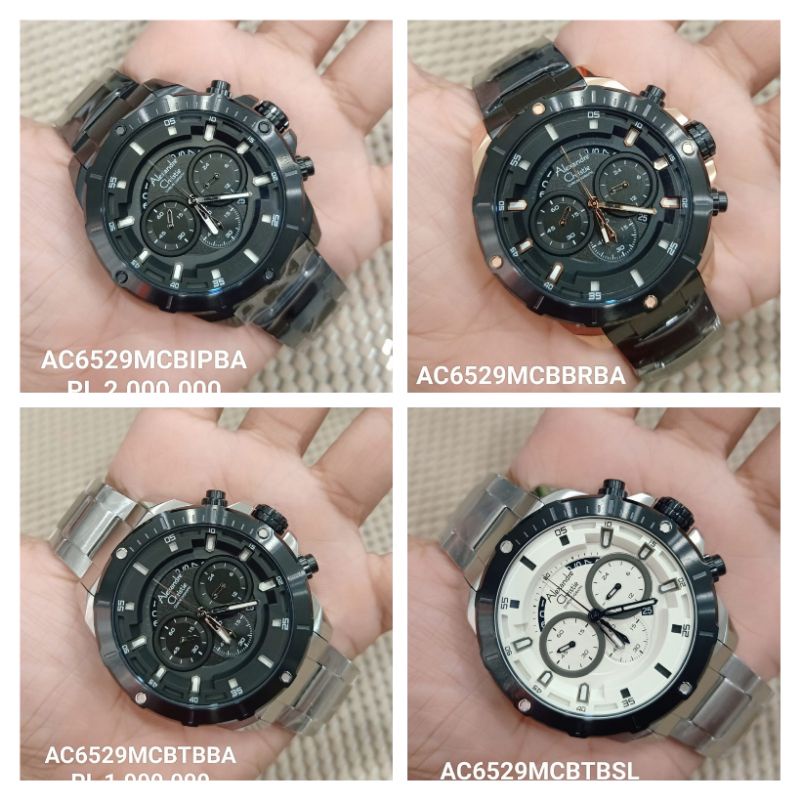 Jam Tangan Pria Alexandre Christie Ac6529 6529 Original Garansi Resmi