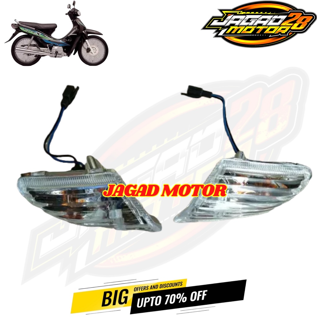 Lampu Sein Depan Honda Supra X Lama / Lampu Sen Depan Supra X Lama / Sen Sein Depan Supra X Lama