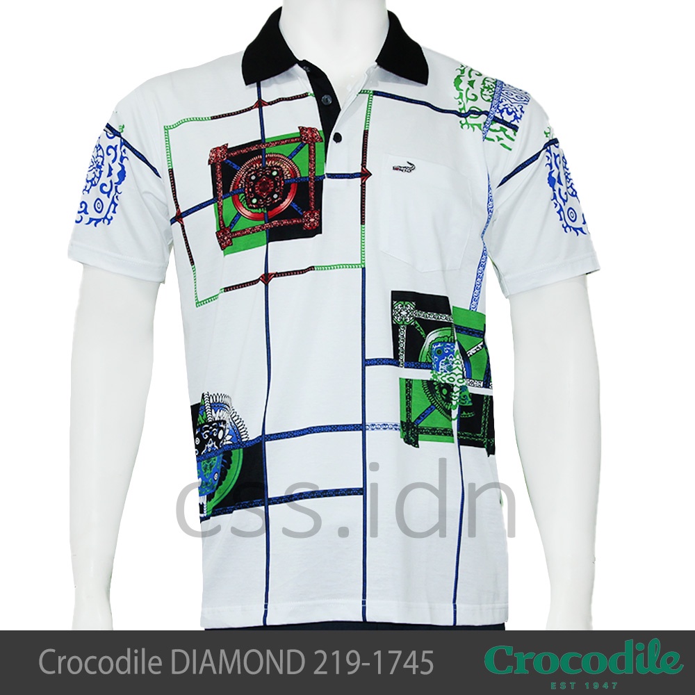 Kaos Kerah Pria Crocodile Diamond 219-1745