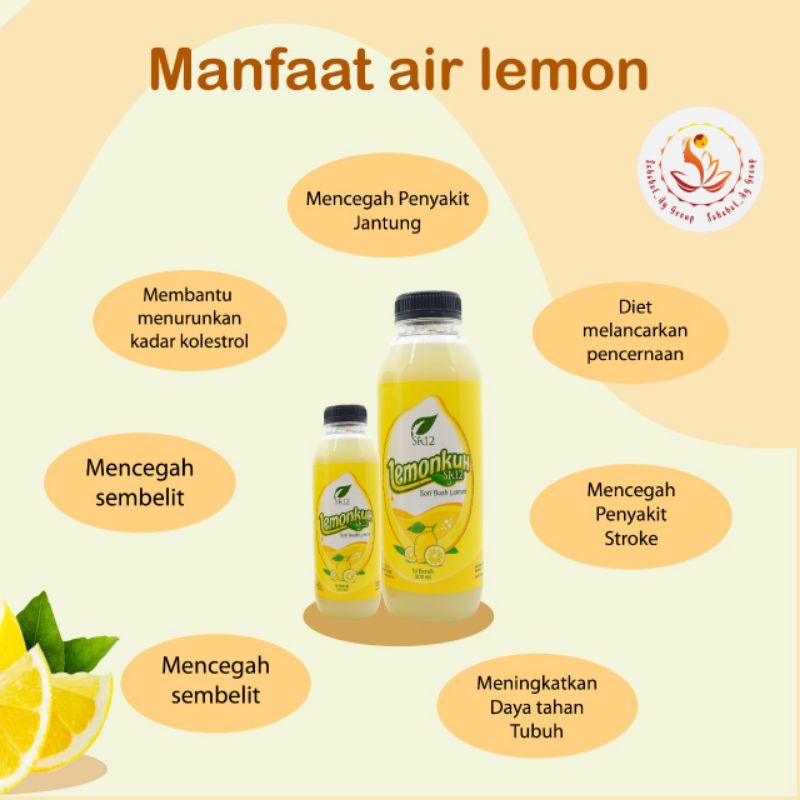 

Lemonkuh By SR12 Sari Lemon! Minuman Energi Herbal