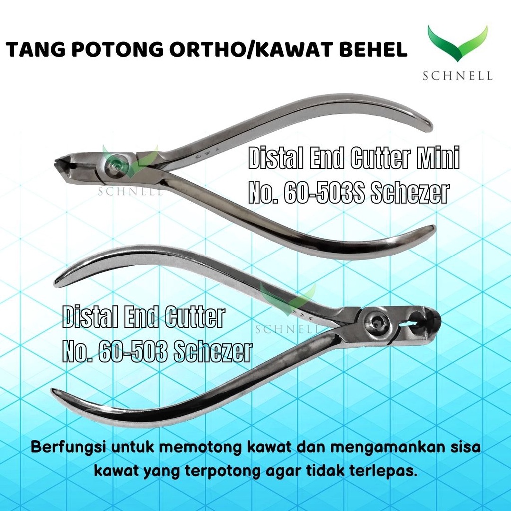 Herjunot Sport Tang Potong Ortho/Tang Kawat Behel/Niti Ligature Wire Cutter - Schezer