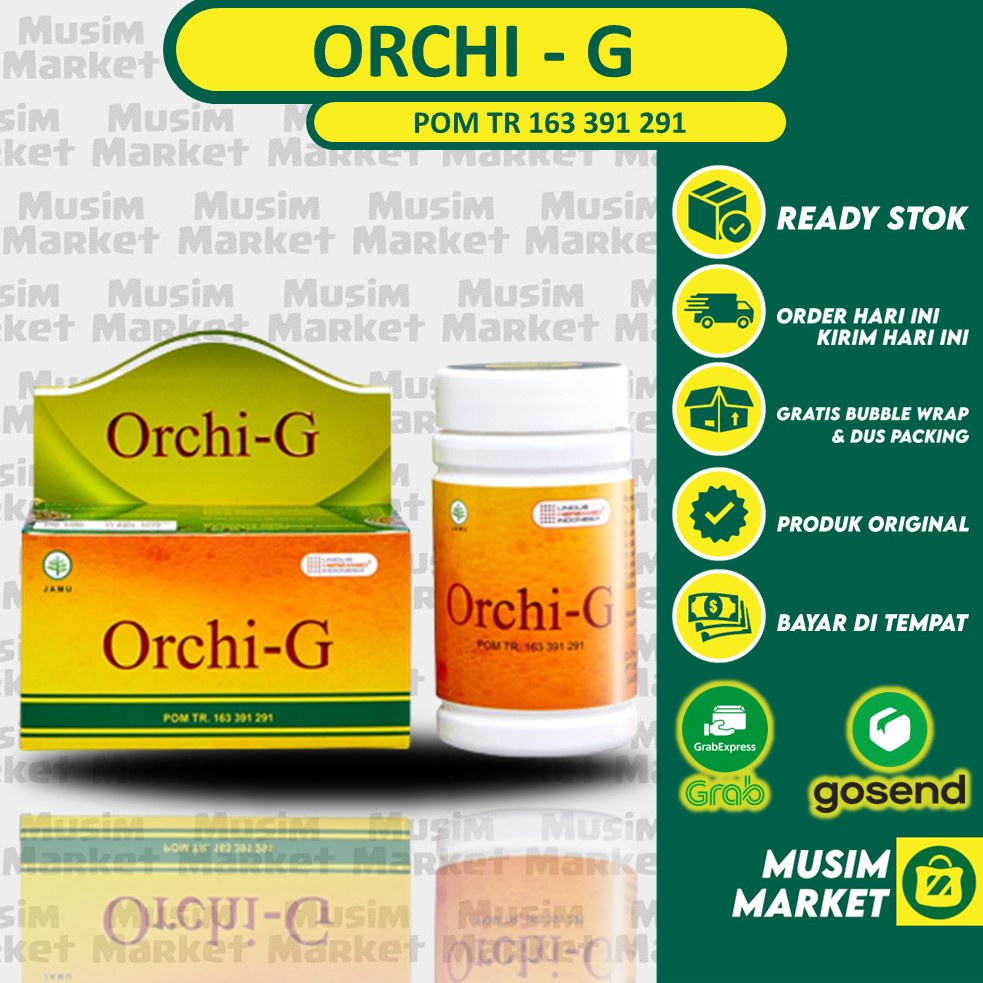 ORCHI - G Herbamed Obat Herbal Meningkatkan Libido & Gairah Seksual Wanita Isi 50 Kapsul