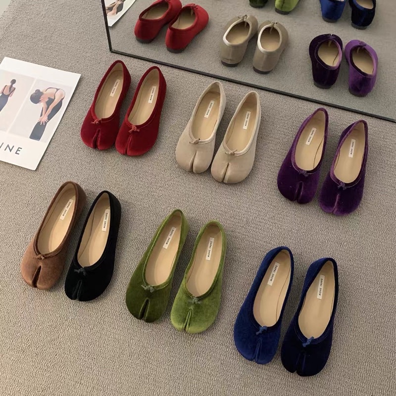 Tabi shoes suede japan maison margiela japan shoes