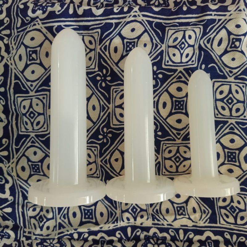 Silicone silikon dilator terapi vaginismus 1,2,3 - 1763B