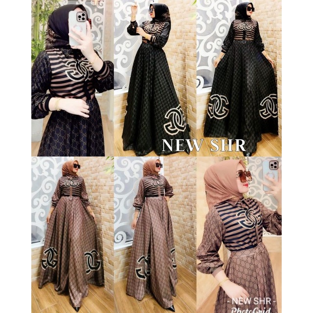 NEW MAXY DRESS SCUBA BY SYAHIRA