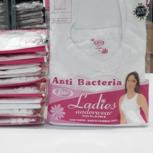 SINGLET RIDER LADIES R 206 B - Putih, S