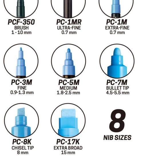 

UNI POSCA PC-5M Marker Pen (Medium Point) - White