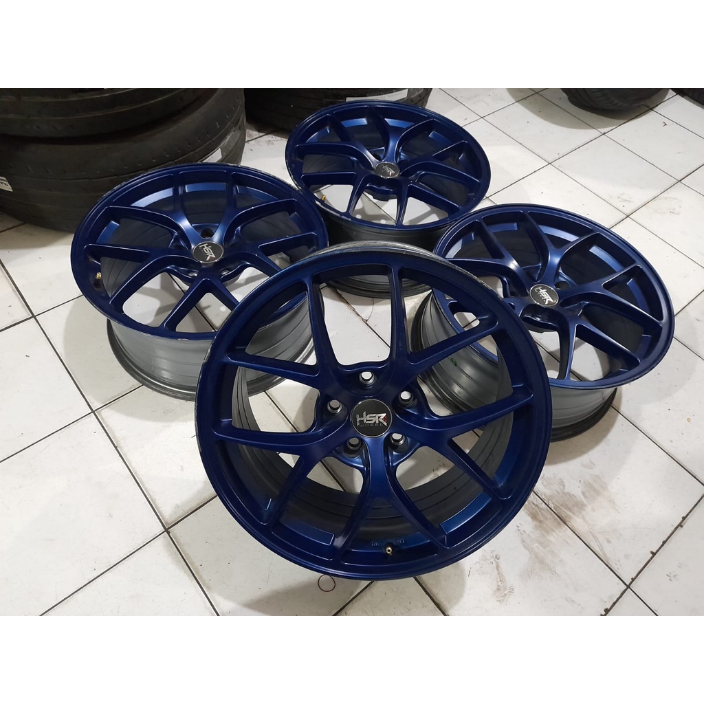 Velg Bekas Ring 17 Hsr Wurburg Pcd 5x114,3 Biru