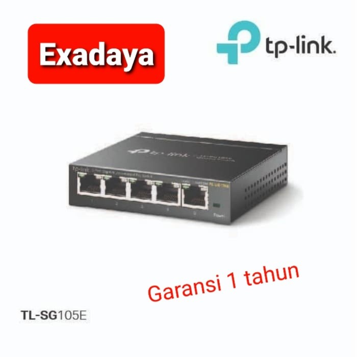Tp-Link Tl-Sg105E , 5-Port Gigabit Unmanaged Pro Switch