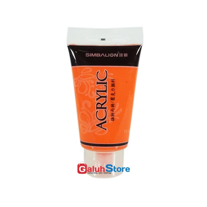 

Murah Simbalion Cat Acrylic 75Ml Orange No 14 Trendi