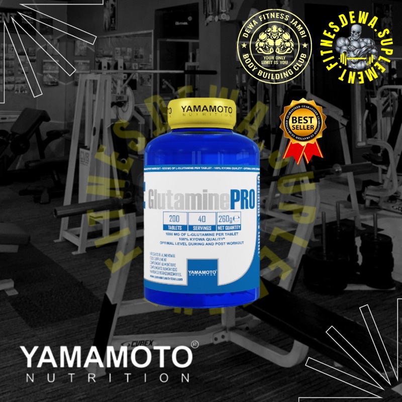 YAMAMOTO NUTRITION GLUTAMINE PRO 200 TABLETS