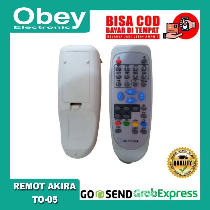 Remote TV Akira / Remot Tv akira Tabung Ak-To-05