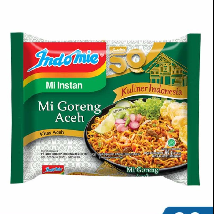 

TERLARIS Indomie Mi Goreng Aceh 91g