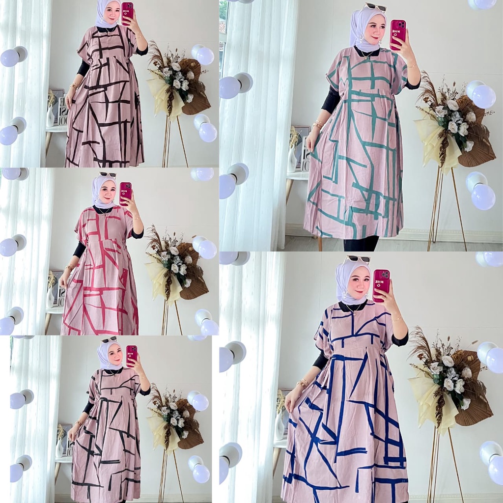 BAJU DASTER CIBI JUMBO SEKDRESS CIBI MOTIF TERBARU KEKINIAN BAHAN RAYON TEBAL TERLARIS DIINDONESIA JUMBO LD 120CM RESELETING DEPAN BISA UNTUK BUSUI DAN BUMIL