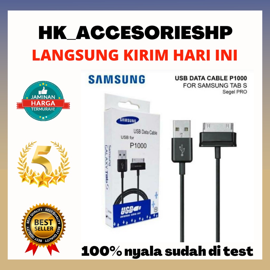 Kabel Data Samsung Tab P 1000 Kualitas Bagus