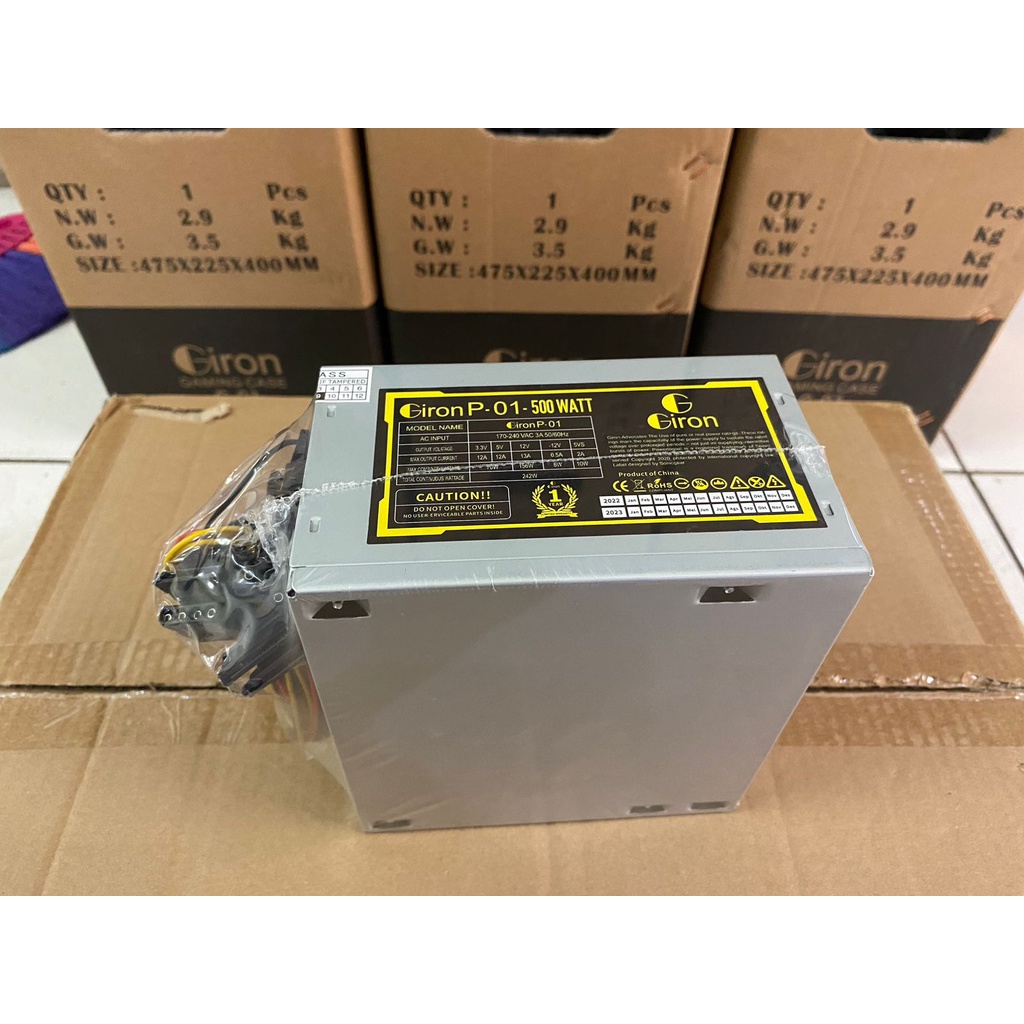 PSU POWER SUPPLY GIRON P01 500 WATT