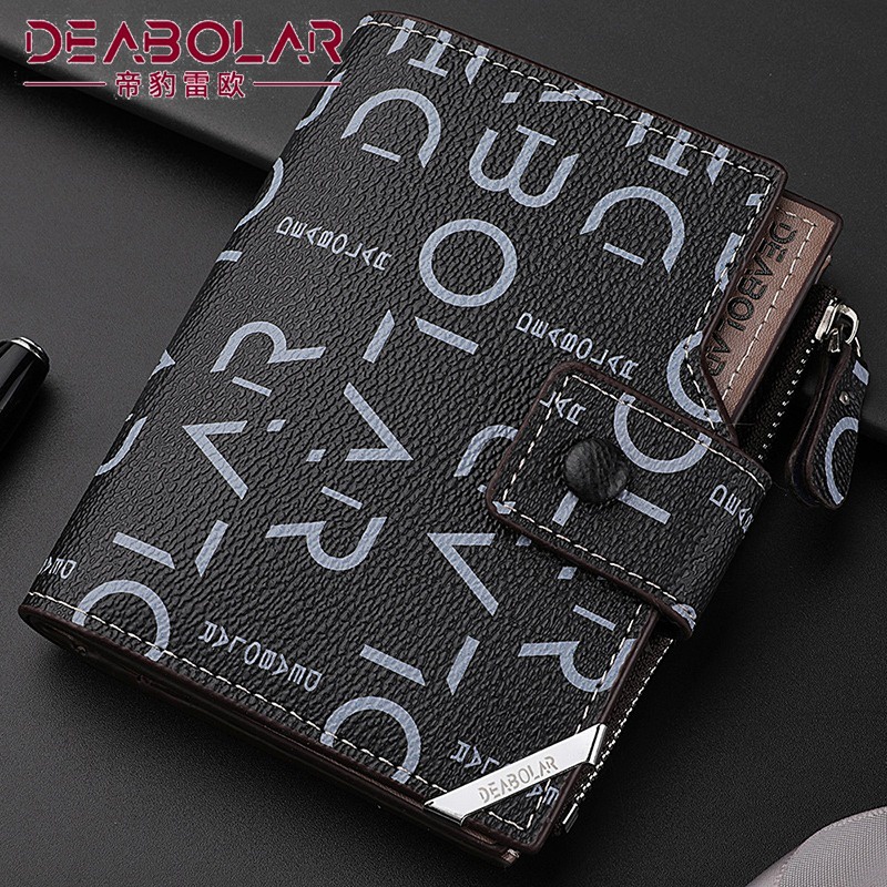 DOMPET LIPAT WANITA DEABOLAR ORIGINAL PREMIUM KULIT HITAM CAPENA KECIL RESLETING SLOT KARTU UANG TERBARU KOIN MINI PENDEK WA616B5 CEWEK MURAH REMAJA KEKINIAN IMPORT BATAM