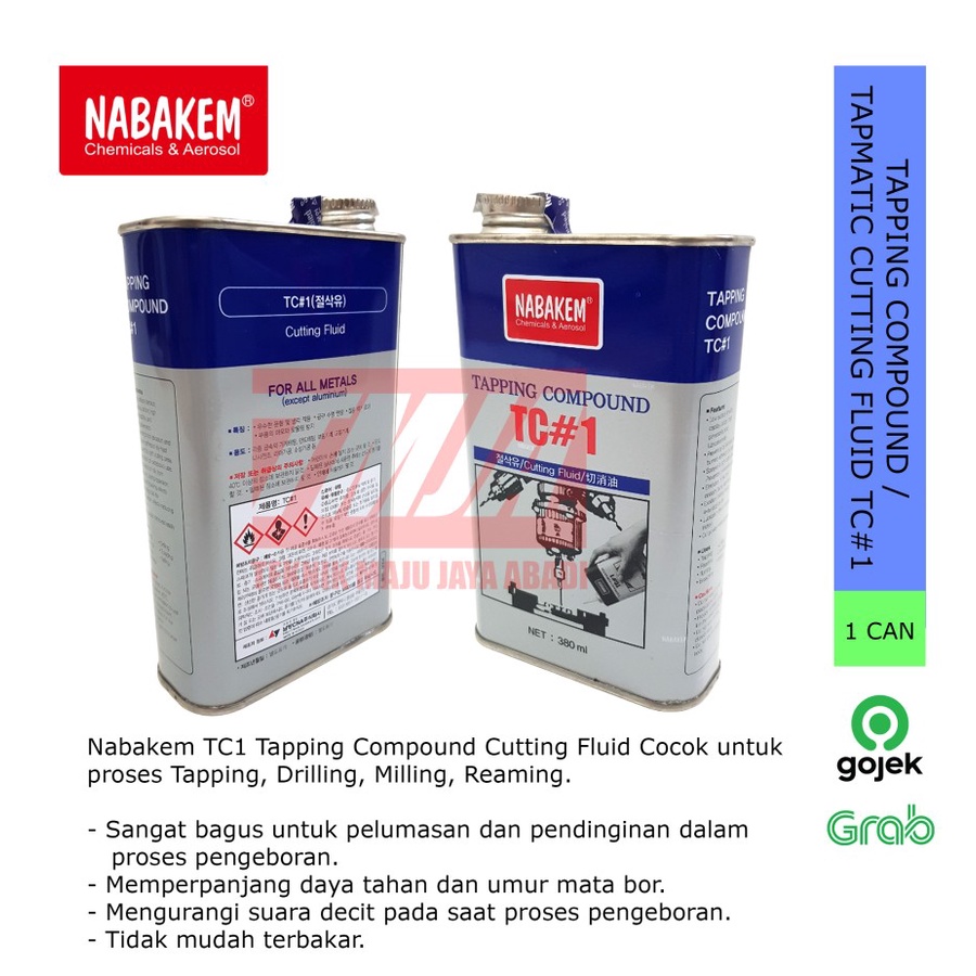 NABAKEM TAPPING COMPOUND / TAPMATIC CUTTING FLUID TC#1 TC1