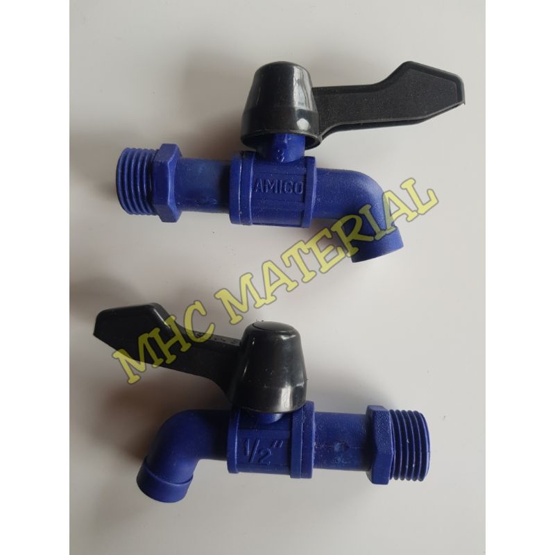KRAN AIR PVC AMICO 1/2" 3/4" BODY BESAR / KRAN AMICO JUMBO / KERAN AIR / KERAN PVC /KRAN TEMBOK / KR