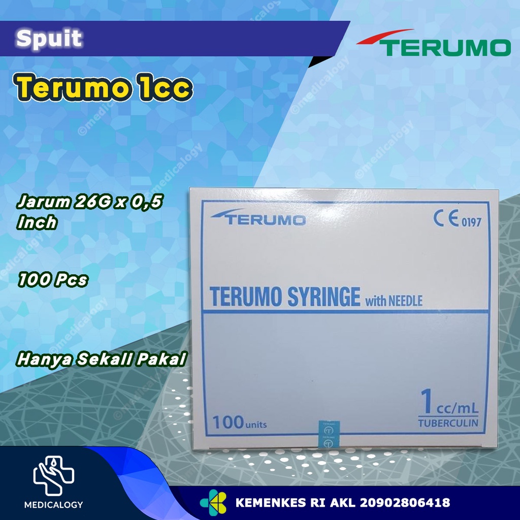 Spuit Terumo 1 cc