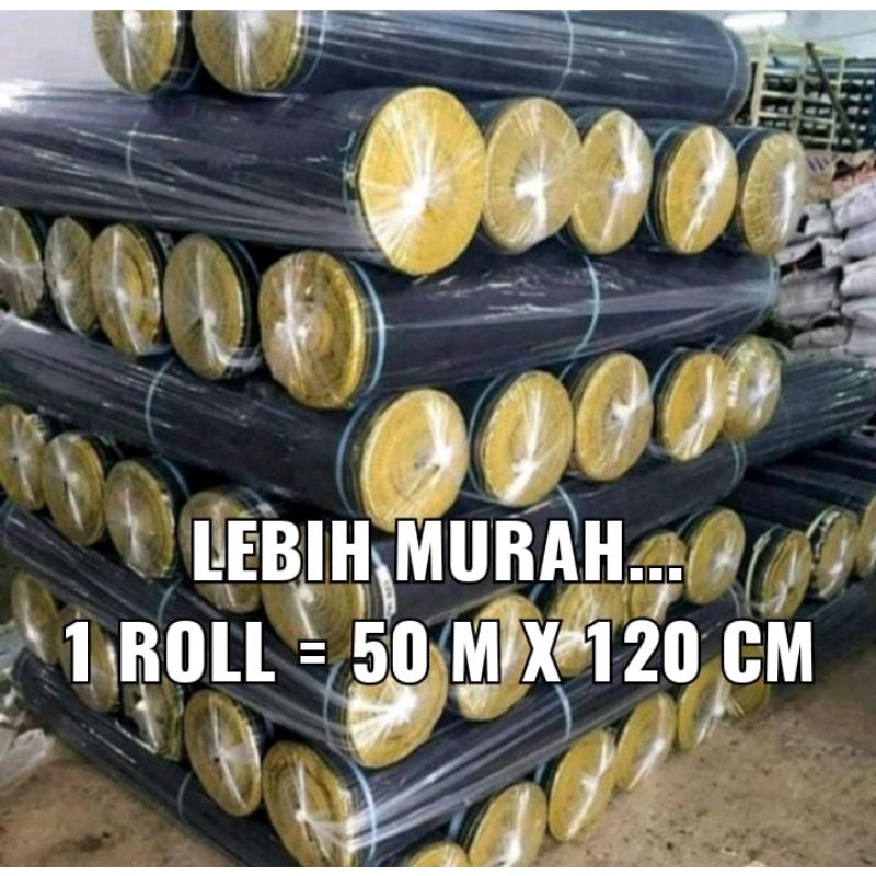 Waring Jaring Ikan Pagar kolam 1 roll, = 120 cm x 50 meter MURAH