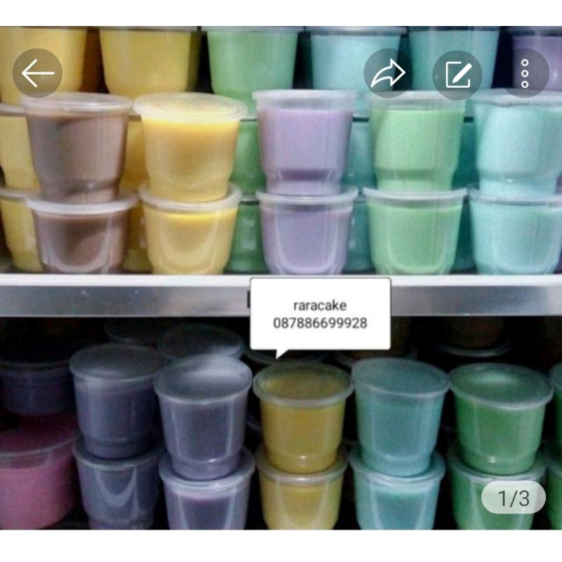 

cup puding mini