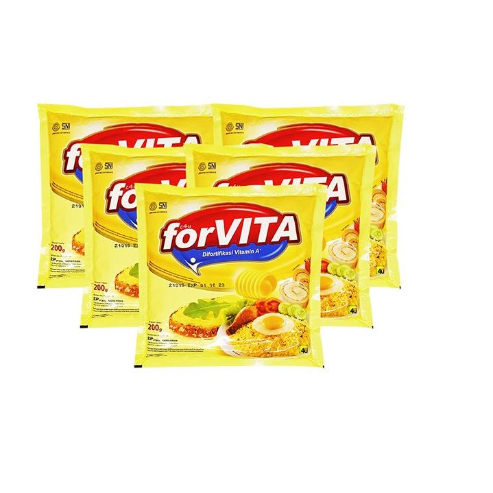 

Selalu Baru--Forvita Margarine 5 Pcs @ 200 Gr