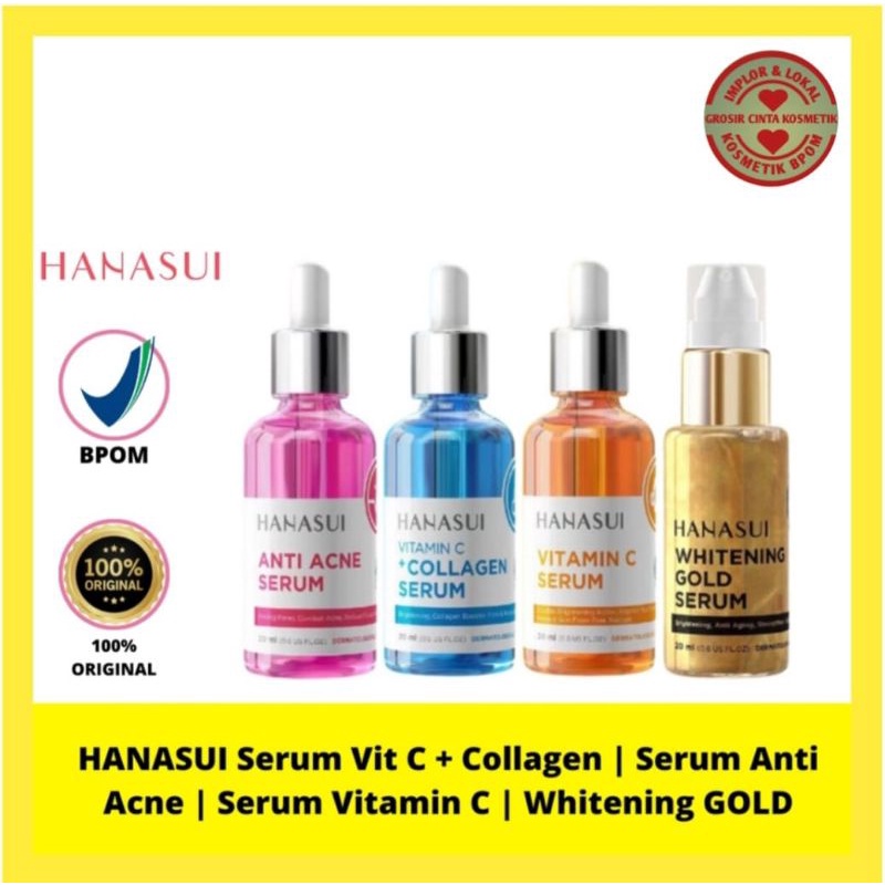Jual HANASUI Serum Vit C + Collagen Serum Anti Acne Serum Vitamin C