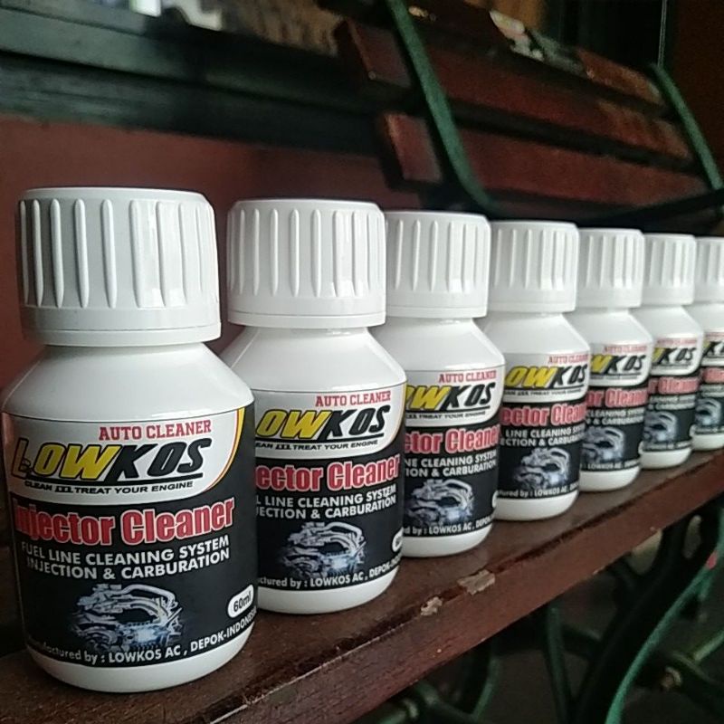 LOWKOS - INJECTOR CLEANER 60ml Cairan Pembersih injektor dan karburator untuk semua merek motor  tuang langsung kedalam tangki BBM