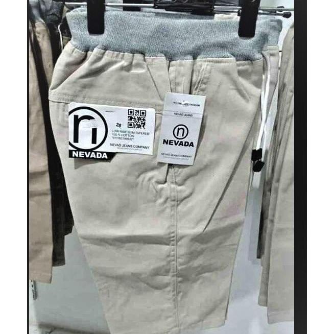 CELANA PENDEK NEVADA PINGGANG KARET COTTON TWILL PREMIUM CHINO PENDEK SIZE JUMBO  SIZE 27 SAMPAI 44 