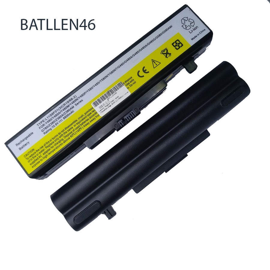 BATERAI LENOVO KODE L11S6Y01 G480 3000 B480 B485 B580 B585 G485 G580 G585 N580 P580 V480 V580 Y480 Y485 Y580 Z380 B490 G410 G400 Y480 Z480 E430 G500 V480 Y480 Z380 E431 G405 G410 G480 G485 G500 G505 G510 G580 ORIGINAL