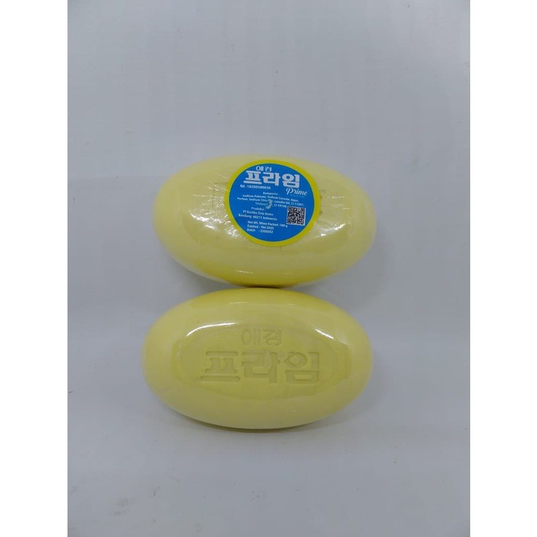 Sabun Korea Prime Beauty Soap Original 140gr Menyamaratakan Warna Kulit Mencerahkan Kulit Tubuh