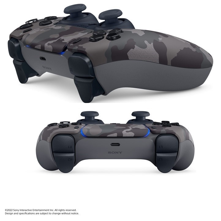 Stick Stik PS5 Dualsense Wireless Controller Grey Camouflage