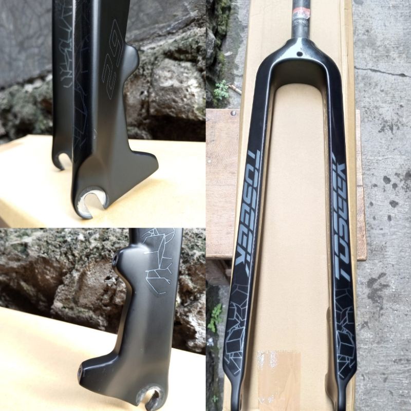 Fork Toseek Rigid Disc Brake Full Carbon 26 27.5 700c 29er MTB Roadbike - Fork 26 27,5 700 29