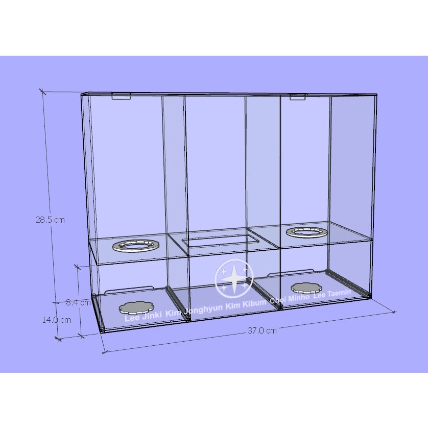 Box Lightstick SHINEE x Lightband SHINEE x Lightstick SHINEE WORLD THE BEST 2018 FROM NOW ON